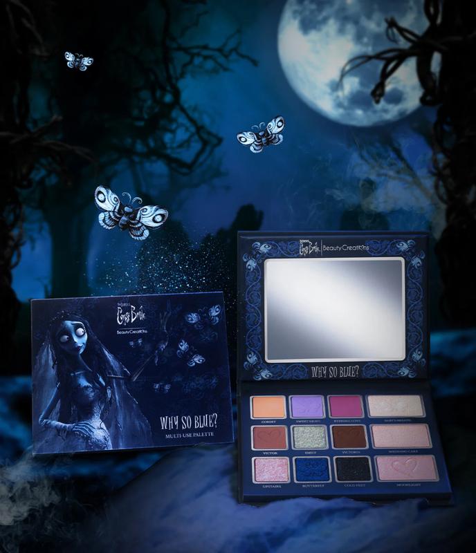 Beauty Creations Tim Burton's Corpse Bride Makeup Case