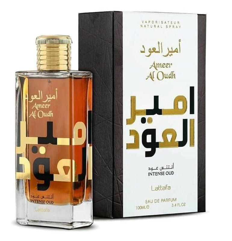 Lattafa Ameer Al Oudh Intense Oud EDP Spray Men 3.4 oz Fragrance Perfume