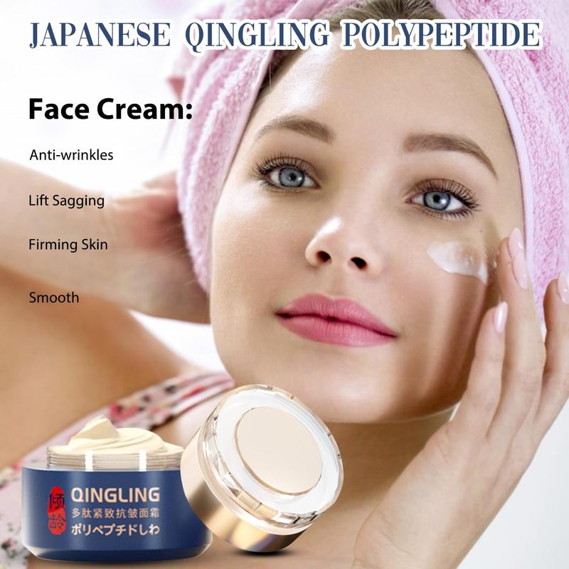 Face cream polypeptide firming full face cream to reduce wrinkles and nasolabial folds and fine lines Moisturizers Skincare Skin Repair Moisture