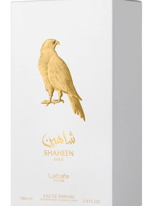 Shaheen Gold By Lattafa Pride Eau de Parfum fo rmen 3.4 Oz