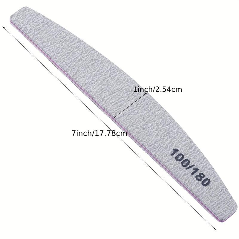 Double-sided Nail File, 25pcs Nail Polishing Strip, Professional Manicure Tool for Beauty Salon