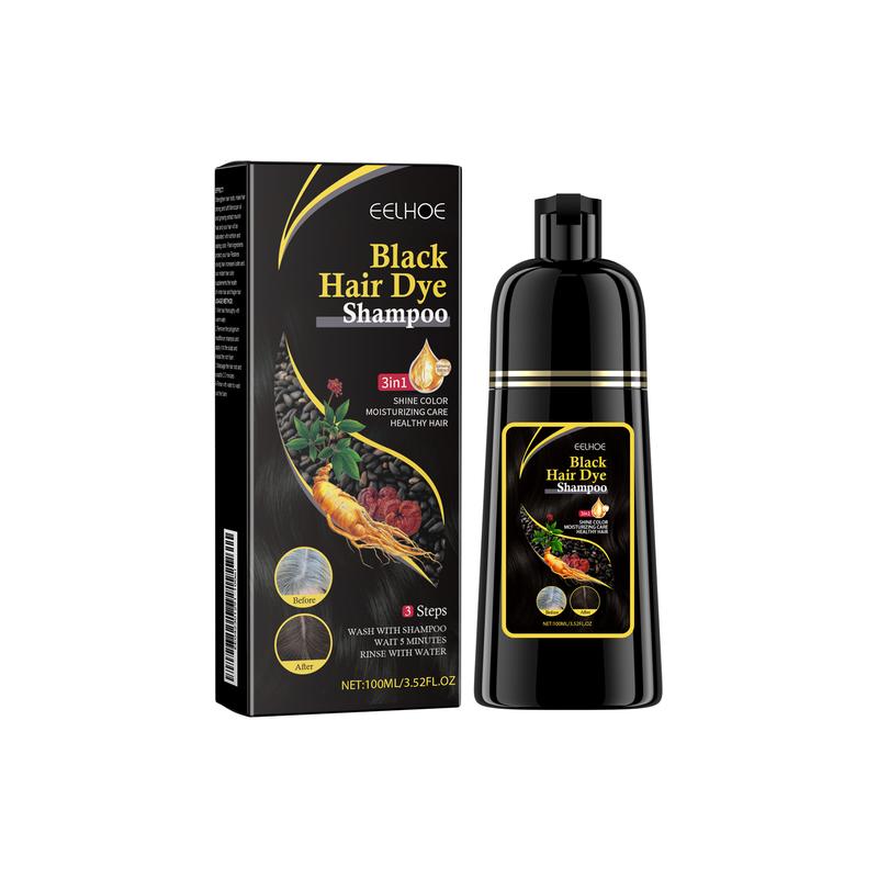 Hair Dye Shampoo-Black Hair Color Shampoo Instant 3 in 1 +99% Gray Hair Coverage - Herbal Ingredients - Multiple Colors Available Haircare