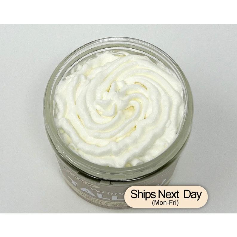 Vanilla Whipped Tallow, Vanilla Bean Whipped Grass fed Beef Tallow Moisturizer