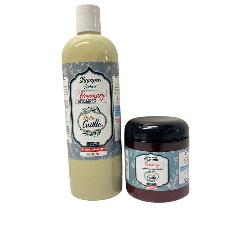 Kit alopecia Rosemary Shampoo Haircare hairloss