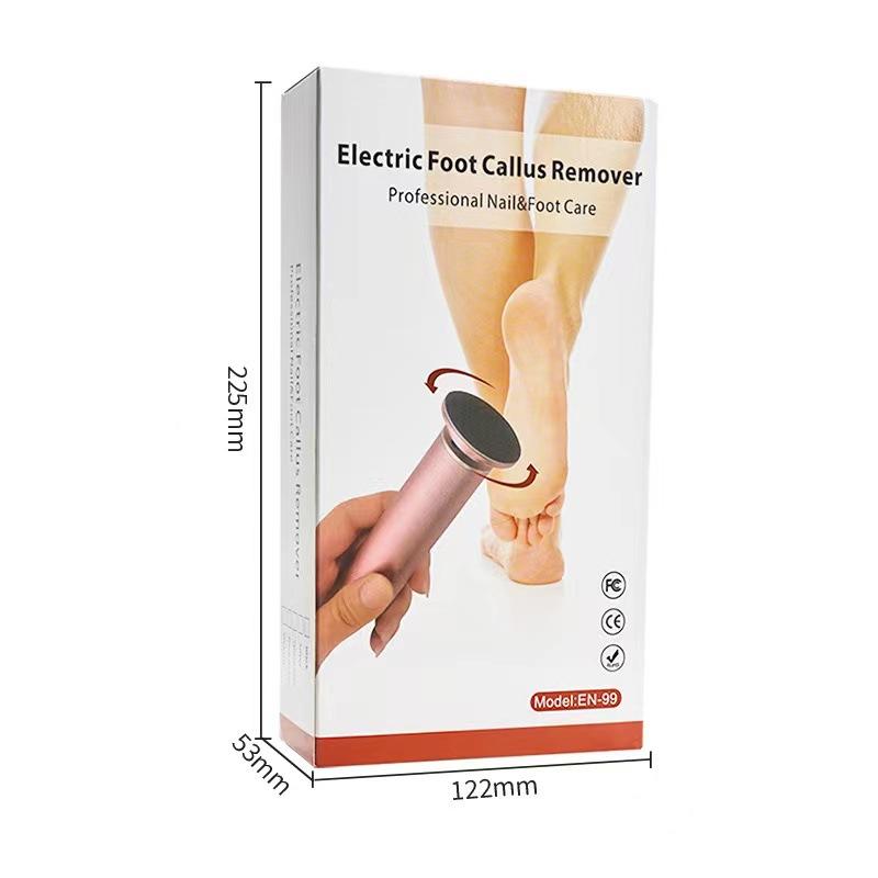 Summer Electric Foot File,Adjustable Rotatable Electronic Foot Dead Skin Remover, Electric Foot Grinder Callus Remover Tool for Home& Nail Salon, Pedicure Care Tool Electric Foot Manicure Nail Care