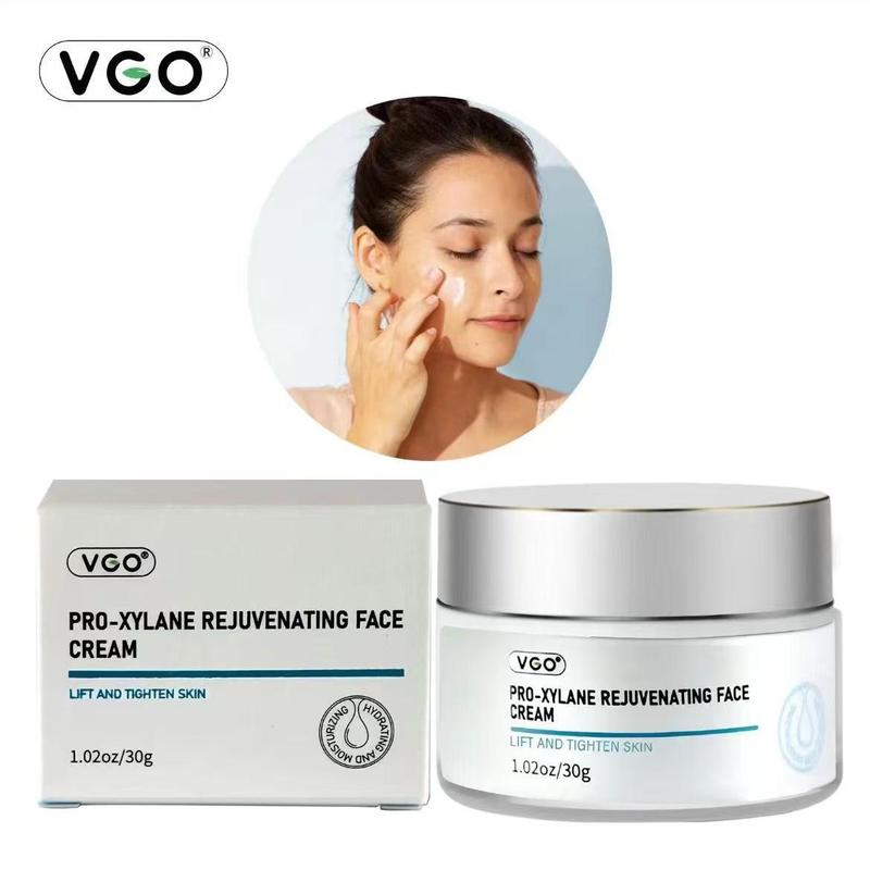 VGO Pro-xylane Rejuvenating Face Cream. Moisturizer in Skincare Set. Hydrates with Peptide. Repairs, Adds Radiance, Comforts Skin.  Skin Repair