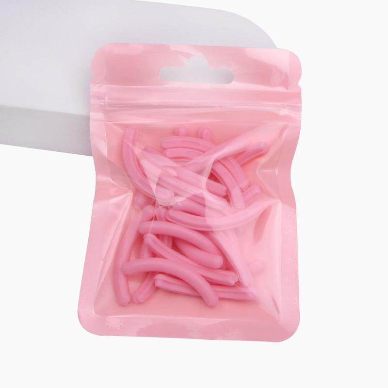 25pcs Eyelash Glue Strip, Elastic Eyelash Curler Replacement Adhesive Rubber Pad, Makeup Tools For Women