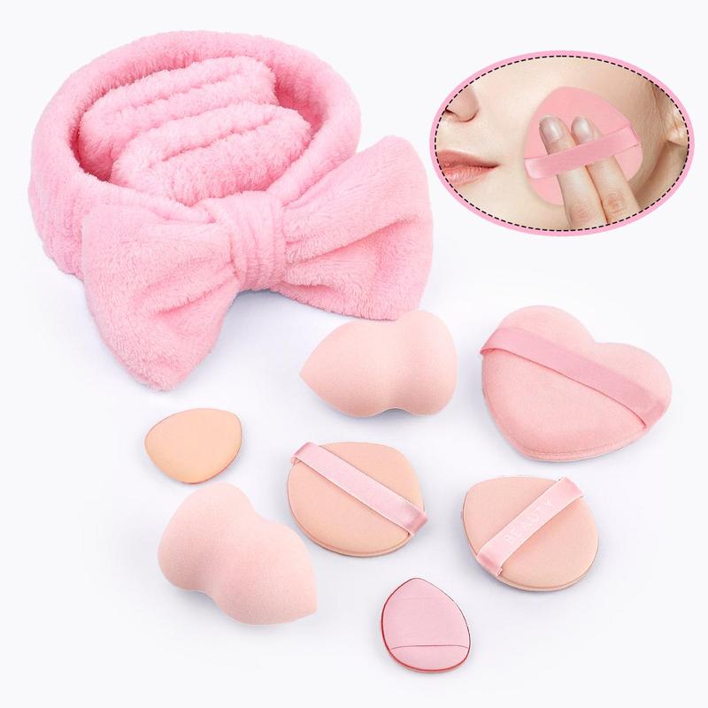 Makeup Brush Set with Storage Bag, 24  27pcs set Makeup Brushes & Sponges & Brush Cleaning Bowl & Headband & Wristbands, Professional Makeup Tools for Women