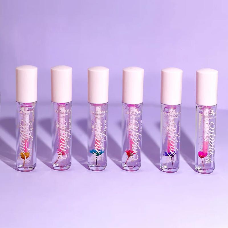 24K Magic Lip Oil, Changes to a Pink, Shade varies by PH Level, Long Lasting Lip Oil