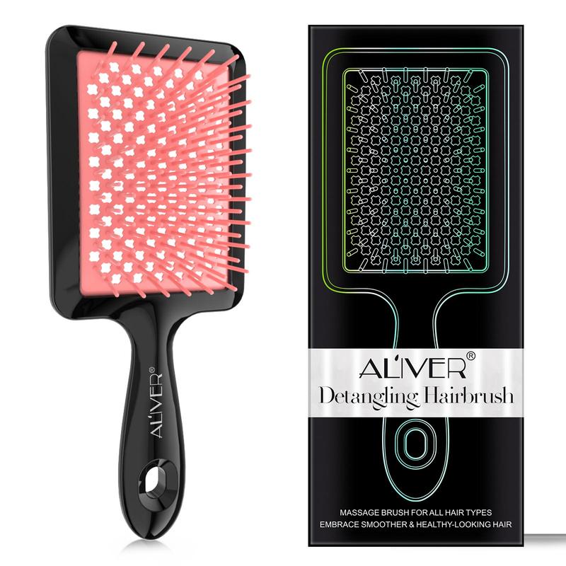 Hollow out Hair Brush, Scalp Massage Comb, Hair Detangling & Styling Tool for Women & Men, Household Hair Care Products