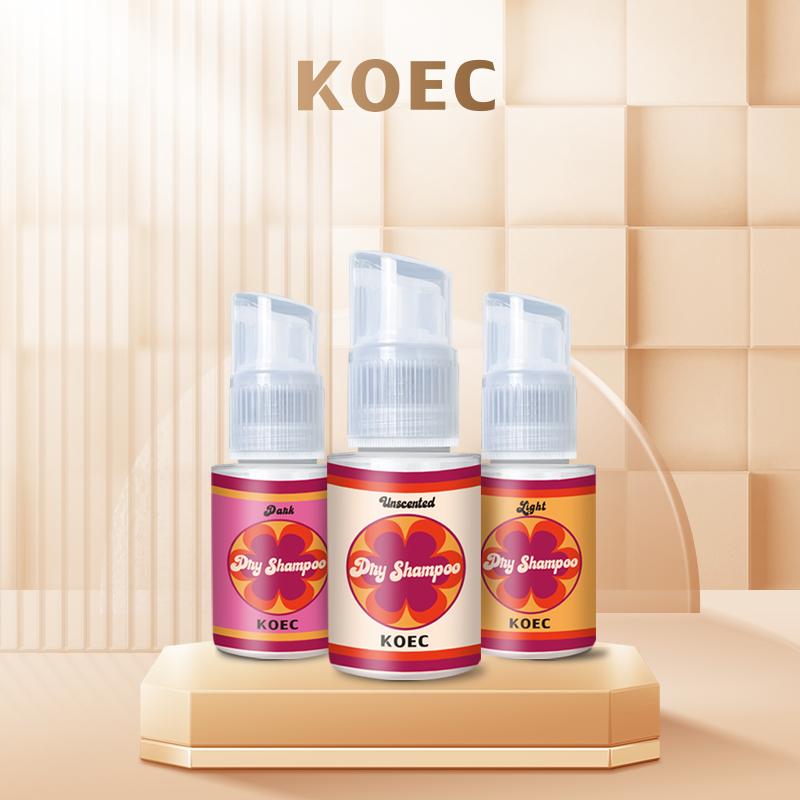 [KOEC Official Shop] NEW Efficient Dry Shampoo -For Quick and Easy Hair Cleaning l Keeps hair fresh, Absorbs grease l Easy to carry around