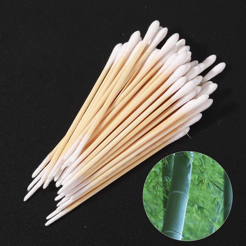 Disposable Dual Ended Microbrush Applicators, 100 300 500 1000pcs Multifunctional Makeup Swab, Disposable Makeup Tool for Eyebrow, Nail, Tattoo Cleaning