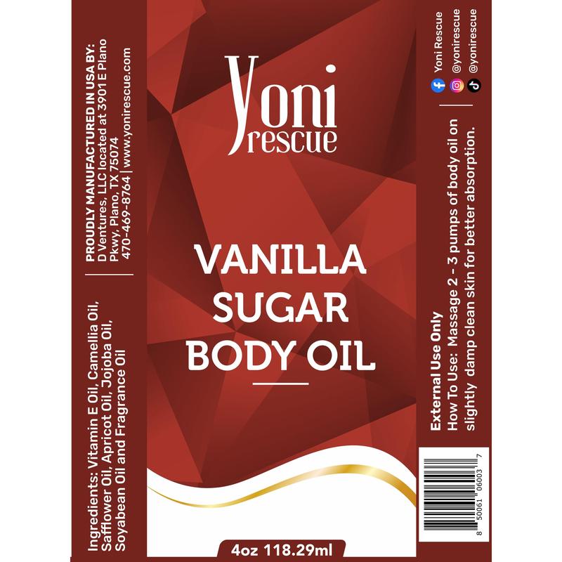 Vanilla Sugar - Body Oil