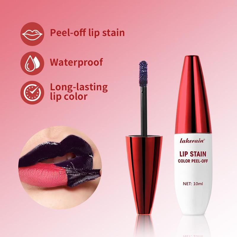 Long Lasting Lip Gloss, 3 Counts set Waterproof Non-stick Cup Lip Glaze, Moisturizing Lip Gloss, Glossy Lip Glaze Stick, Plumping Lip Oil Lip Stick for Girls & Women