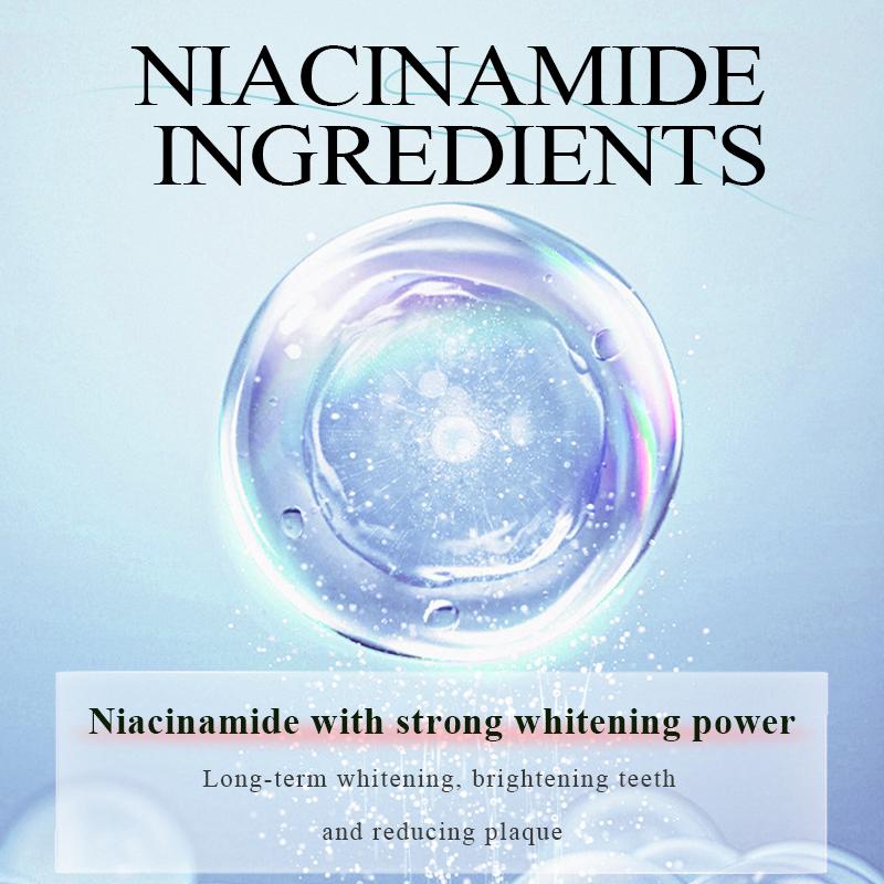 Niacinamide Whitening Toothpaste, whitening Toothpaste, Nicotinamide Toothpaste,Complete Care Toothpaste, Fresh Breath Toothpaste, Probiotics Whitening Toothpaste（1pcs 2pcs 3pcs）