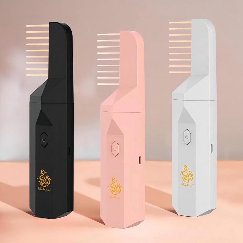 Achieve a Good Hair Day Every Day with Oud Hair Diffuser Comb - Long-lasting Fragrance