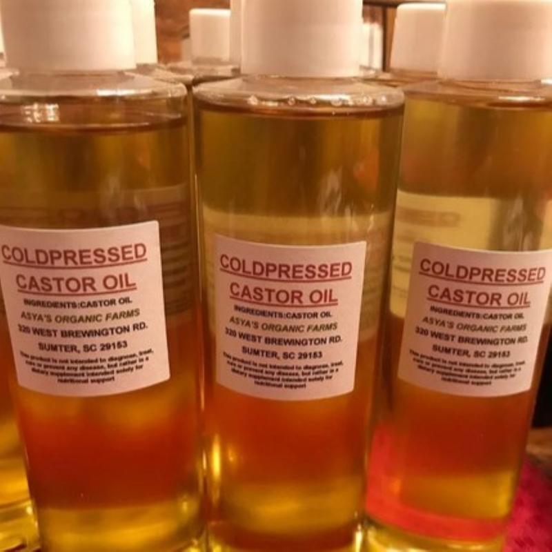 Cold-Pressed Castor Oil 8oz