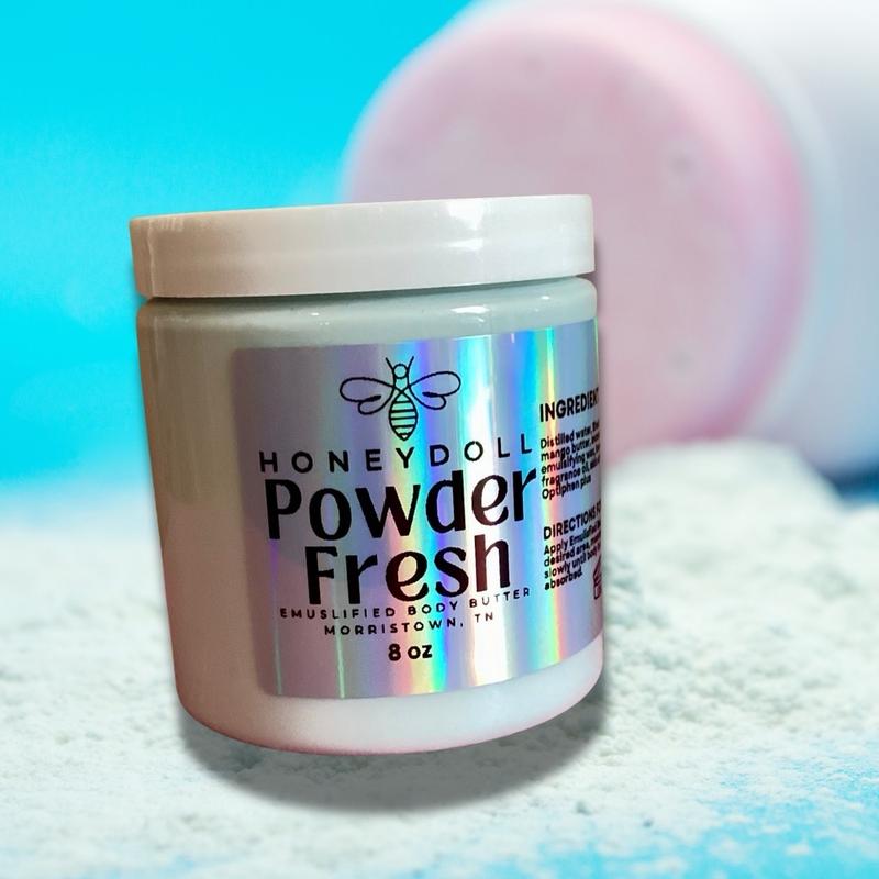 Powder Fresh Emulsified Body Butter  - Moisturizing