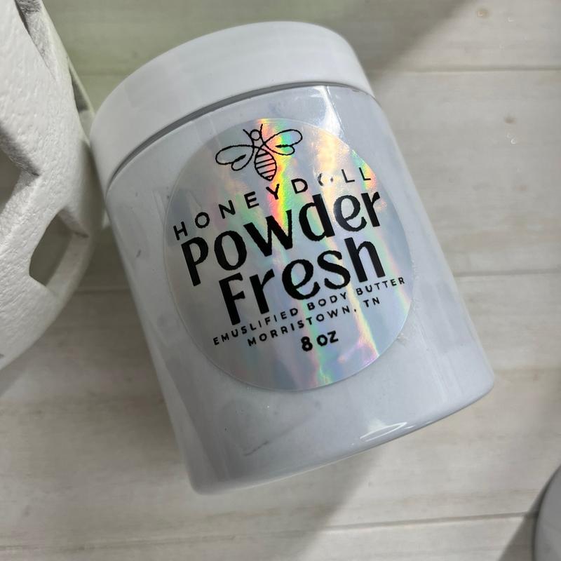 Powder Fresh Emulsified Body Butter  - Moisturizing