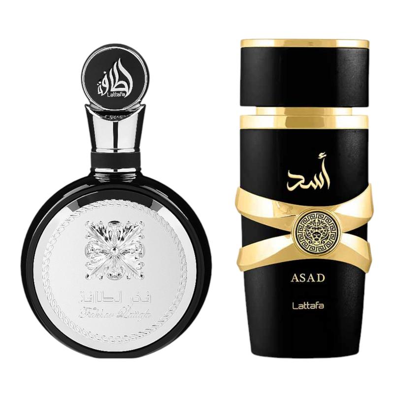 (Bundle Pack) Asad 3.4oz + Fakhar Man Perfume EDP by Lattafa