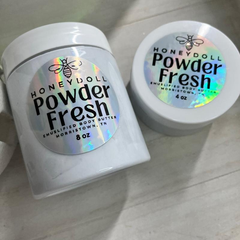 Powder Fresh Emulsified Body Butter  - Moisturizing