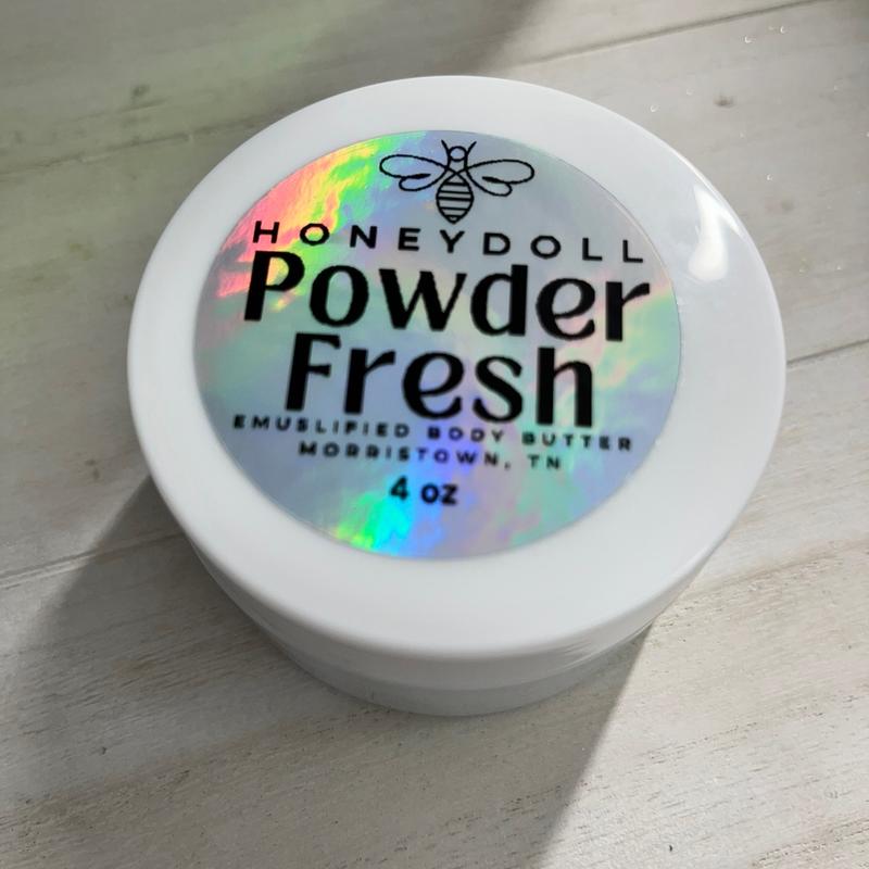 Powder Fresh Emulsified Body Butter  - Moisturizing