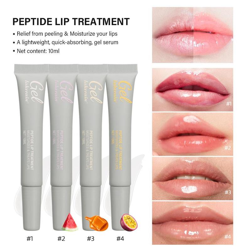 Comfort Peptide Lip Treatment, Long-lasting Hydrating Lip Care Gel, Multifunctional Lip Skincare Product for Daily Use