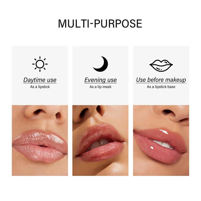 Comfort Peptide Lip Treatment, Long-lasting Hydrating Lip Care Gel, Multifunctional Lip Skincare Product for Daily Use