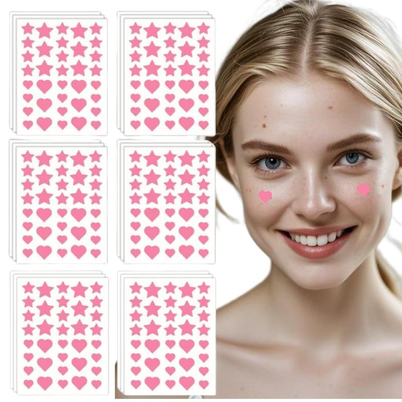 Star & Heart Shaped Hydrocolloid Acne Patches, 432pcs set Gentle Skin Care Patches, Professional Skin Care Products for Women & Men