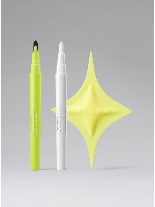 THE WING HACK SET | Liquid Eyeliner, Make-up Correcting Pen, and Silicone Wing Stencil Set