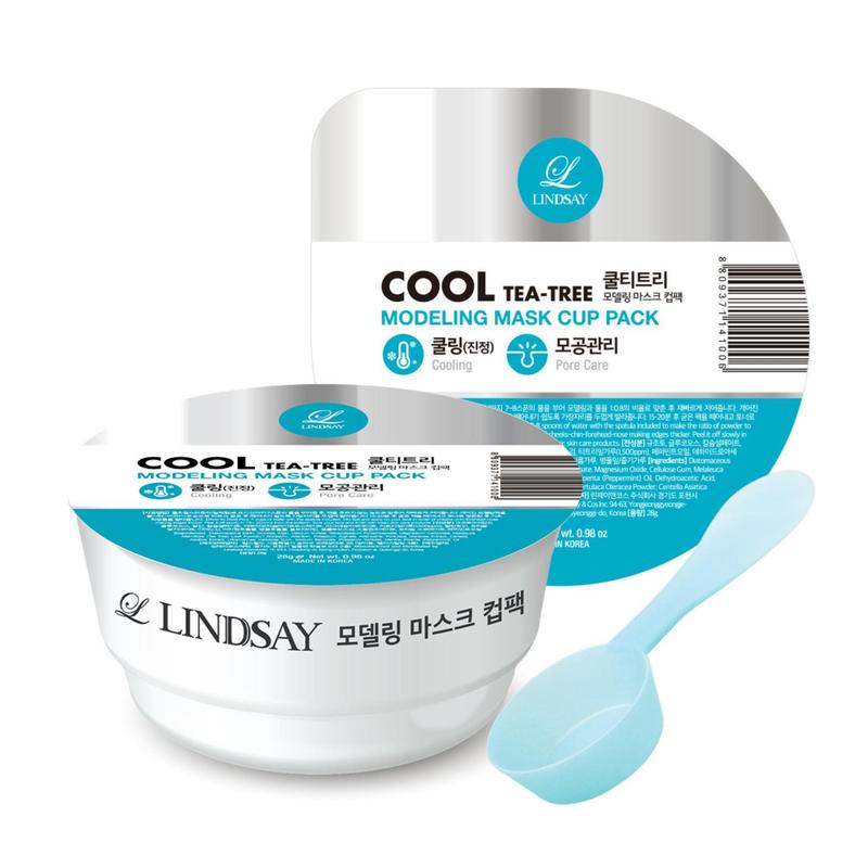 [Lindsay] Modeling Mask Cup Pack 28g (8 types), Hydrating & Cooling Mask, Deep Pore Cleansing Mask, Peel Off Pack, Easy Skin Care, 8 Different Skin Concerns, Homeaesthetic, Esthetic Korean Skin Care