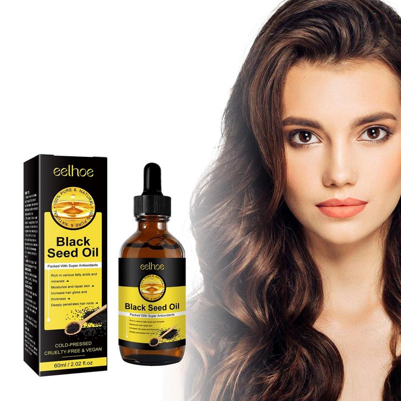 Black Seed Oil Essence Restores Dry and Irritated Hair and Strengthens Thickening Essence, Haircare Product