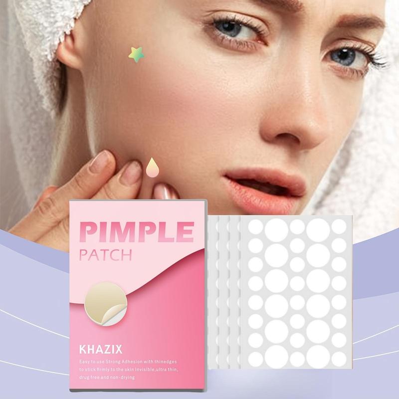 Acne Patches, Invisible Hydrocolloid Acne Cover Patches, Facial Blemish Concealer Stickers, Skin Care Products for Women & Men, Christmas Gift