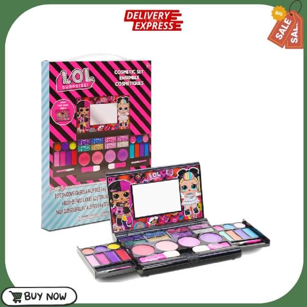 LOL Surprise Cosmetic Compact Set,Portable Foldable Makeup Beauty Kit