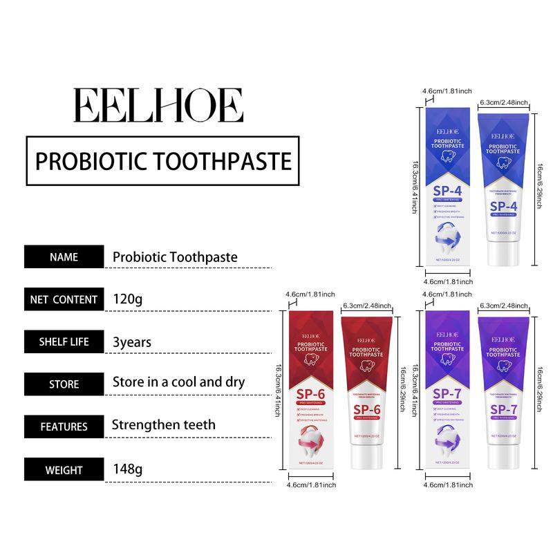 ANEELHOE Probiotic toothpaste Clean odor dirt Care for teeth Clean teeth Care Daily care toothpaste