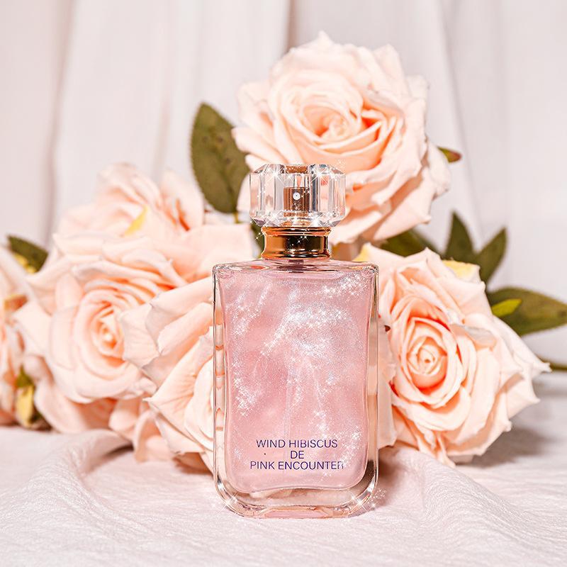 Women's 50ml Pink Encountered Perfume for Women, Women's Perfume, Elegant Long Lasting Fragrance, Fashionable Perfumes for Women, Birthday Gifts, Christmas, Christmas Gift