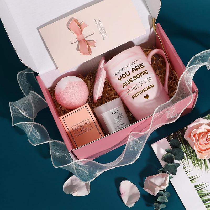 Happy Birthday Gifts for Women: Spa Gift Baskets for Women, Relaxation Gifts for Women, Happy Birthday, Christmas, Anniversary Gifts for Women Mom Wife Sister Girlfriend Her Body Care Comfort Body Care Comfort Body Care Comfort Skin Repair Skin Care