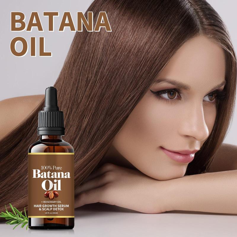 Batana Hair Care Oil, 1 Box 2 Boxes Nourishing & Moisturizing Hair Essential Oil for Dry & Damaged Hair, Organic Hair Care Product for Women & Men, Christmas Gift