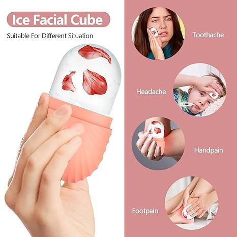 Portable Face Slimming and massage tool to close the skin -  Comfort Moisturizing Moisturizer Calming Day Pack Lightweight Face Lift Facial Gift Ice Facial