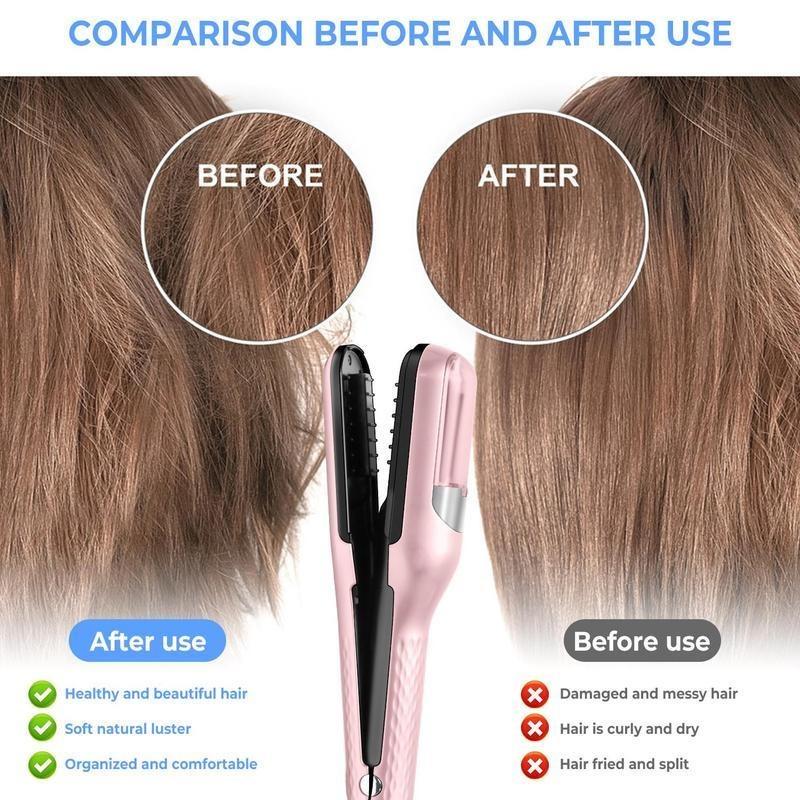 [LIVE]Portable Hair Split Ends Trimmer Women‘s Professional Hair Cutter Wireless Smooth End Cutting Clipper Product for Beauty Comfort Salon Cordless