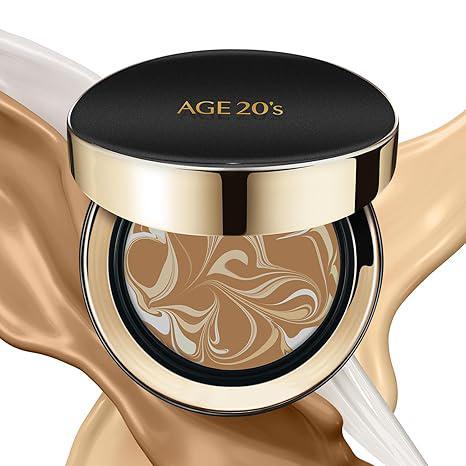 AGE 20's Signature Intense Sunscreen SPF 50+ Foundation Concealer Makeup Moisture Hydrating Hyaluronic Blend Coverage Daily Flawless