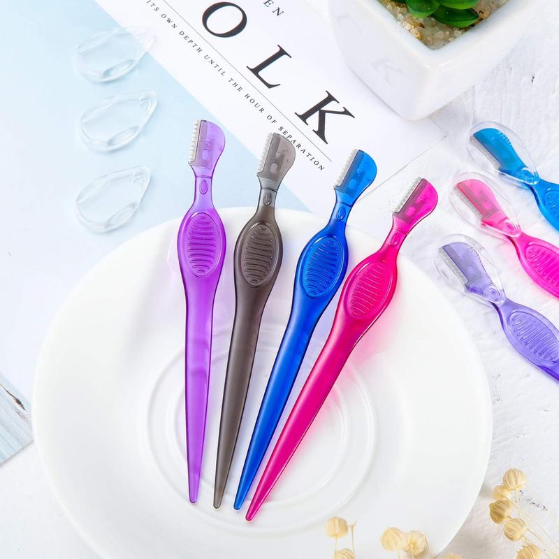 28 Pieces Eyebrow Razor Eyebrow Knife Eyebrows Shaper Trimmer Shaver Facial Razor Tool Christmas Valentine's Day Giving