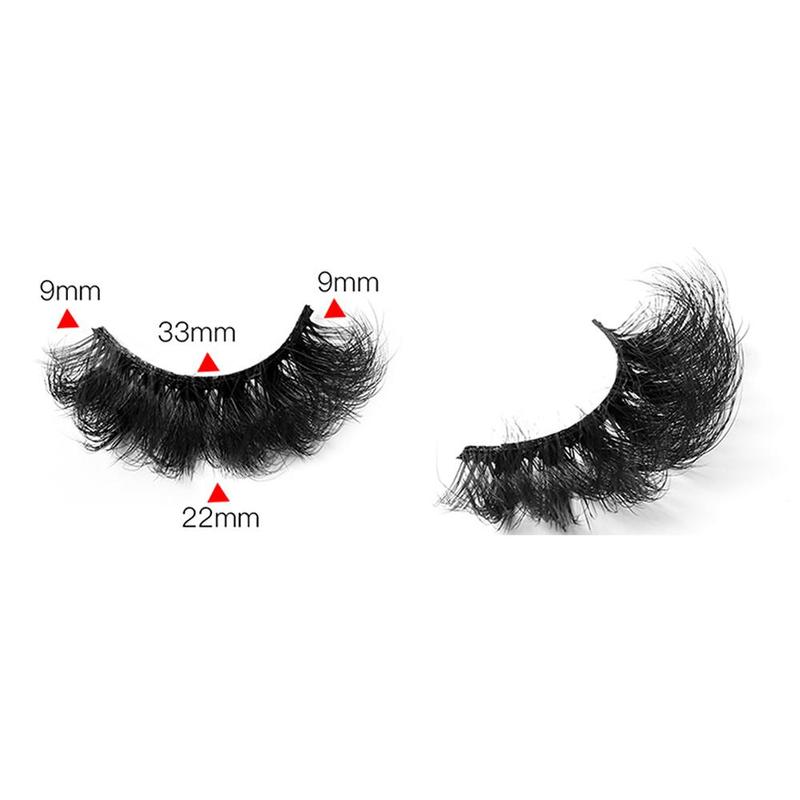 8D Curl & Fluffy False Eyelashes, 5 Pairs Natural Curling Wispy Strip Lashes for Women and Girls Eye Makeup