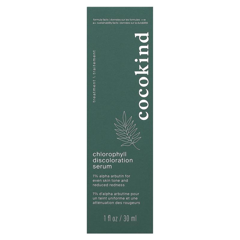 Cocokind Chlorophyll Discoloration Serum , 1 fl oz (30 ml)