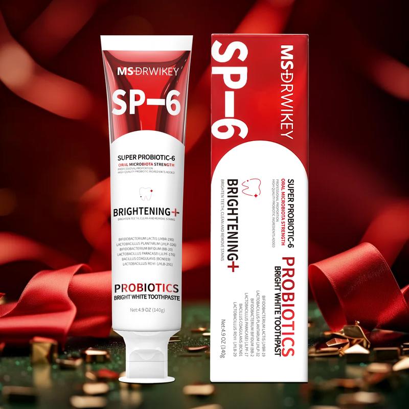 MSDRWIKEY SP-6 Toothpaste | Professional Oral Care, Fresh Breath, Perfect Christmas Stocking Stuffer