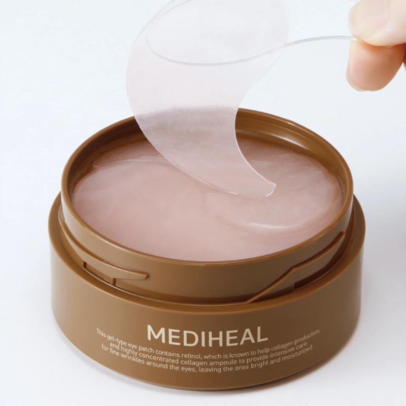 MEDIHEAL OFFICIAL Retinol Collagen Eye Ampoule Patch Moisture Bright