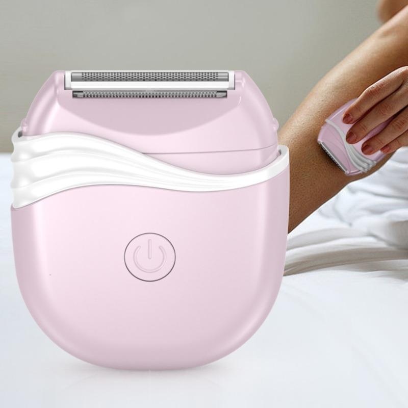 Electric Hair Shaver for Women, 1 Box Portable Cordless Wet & Dry Razor for Whole Body, Travel-friendly Hair Removal Tool