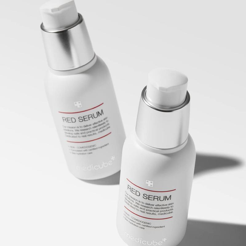 Medicube Red Serum 2.0 || Low-irritating formula for breakout-prone skin | Soothing and relieving | Formulated with BHA, Niacinamide & Adenosine | Non-comedogenic | Korean skincare (1.01fl.oz.)