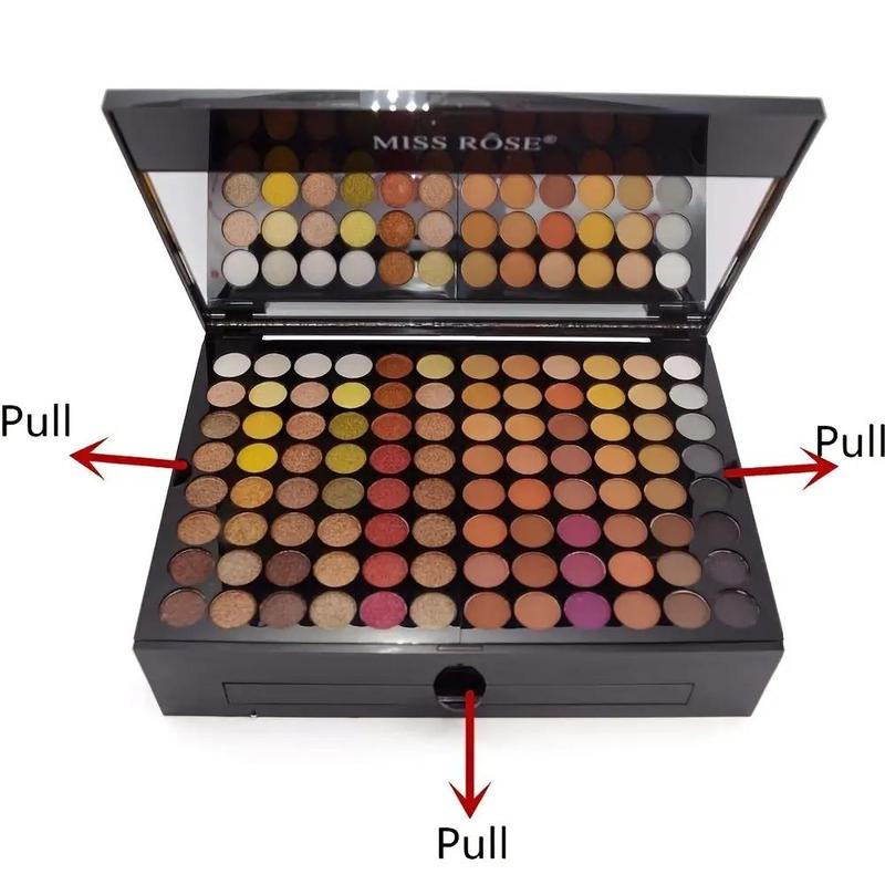 Music Festival Foundation Makeup, Colorful Multi-use Makeup Palette, Professional Makeup Palette for Summer Party, Lightweight Makeup Set Back To School Cosmetic Gift