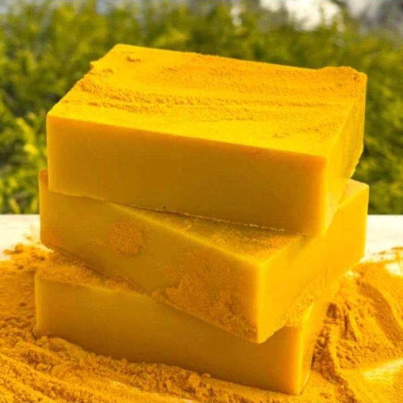 Summer Turmeric & Kojic Soap, Natural Handmade Bath Soap, Exfoliating Soap for Body Wash, Body Care Product for Women & Men, Christmas Gift